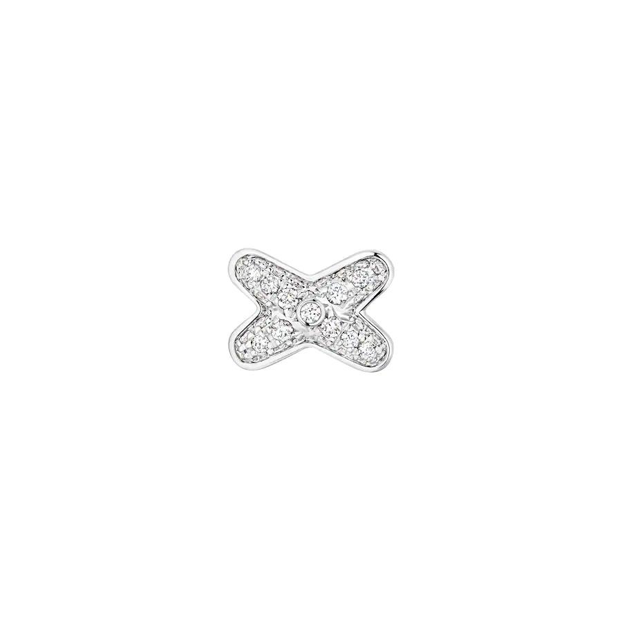 [Bloom]JEUX DE SILVER DIAMOND EARRINGS