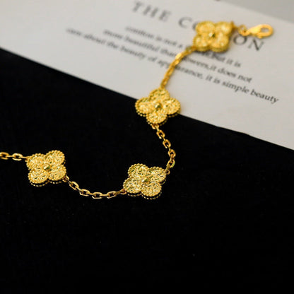 [Bloom]CLOVER 5 MOTIFS BRONZING BRACELET