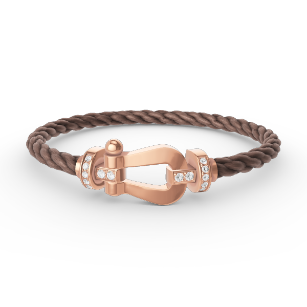 [Bloom]FORCE LARGE HORSESHOE HALF DIAMOND BRACELET ROSE GOLD