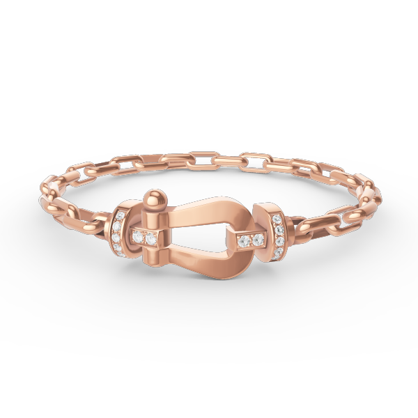 [Bloom]FORCE LARGE HORSESHOE CLASP  METAL BRACELET