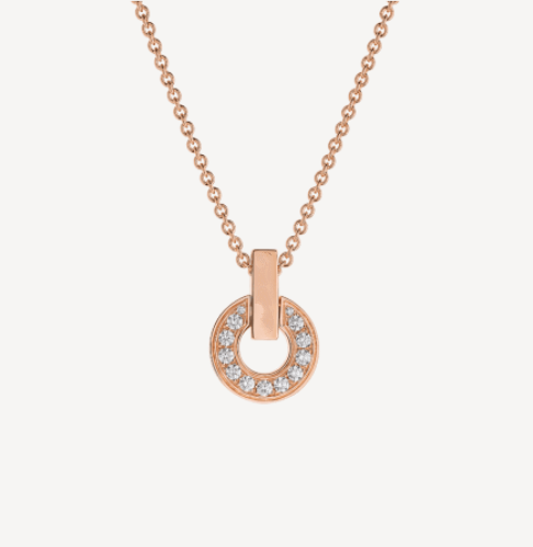 [Bloom]GARI NECKLACE PINK GOLD DIAMOND