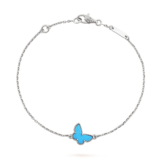 [Bloom]BUTTERFLY TURQUOISE BUTTERFLY BRACELET SILVER