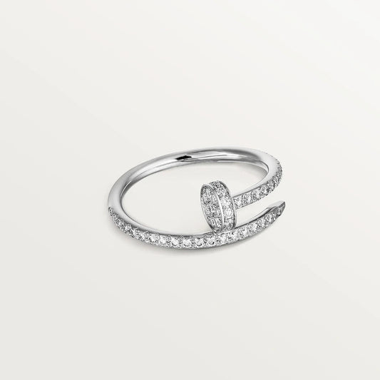 [Bloom]JUSTE RING 1.8MM SILVER DIAMONDS